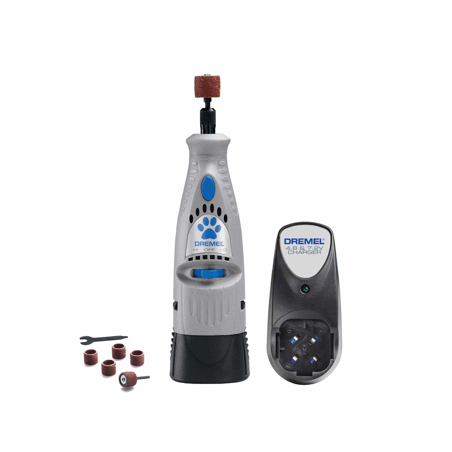 Dremel 7300-PT 4.8V Cordless Pet Dog Nail Grooming & Grinding Tool - Healthber