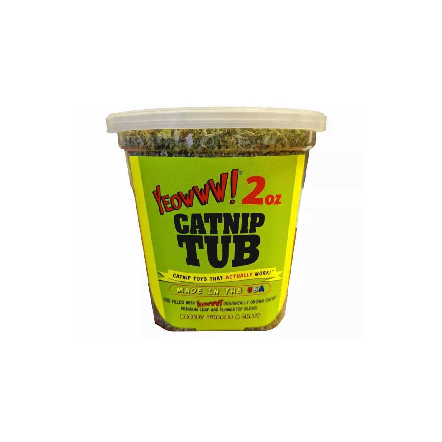 Yeowww! Catnip Tub - Healthber