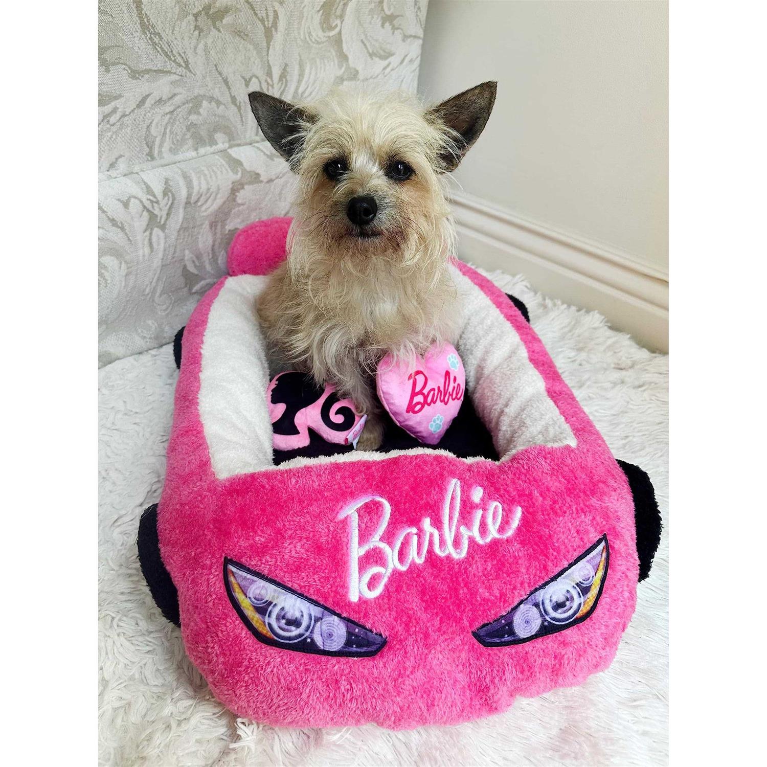 Megatoys Barbie Plush Car Pet Bed - Healthber