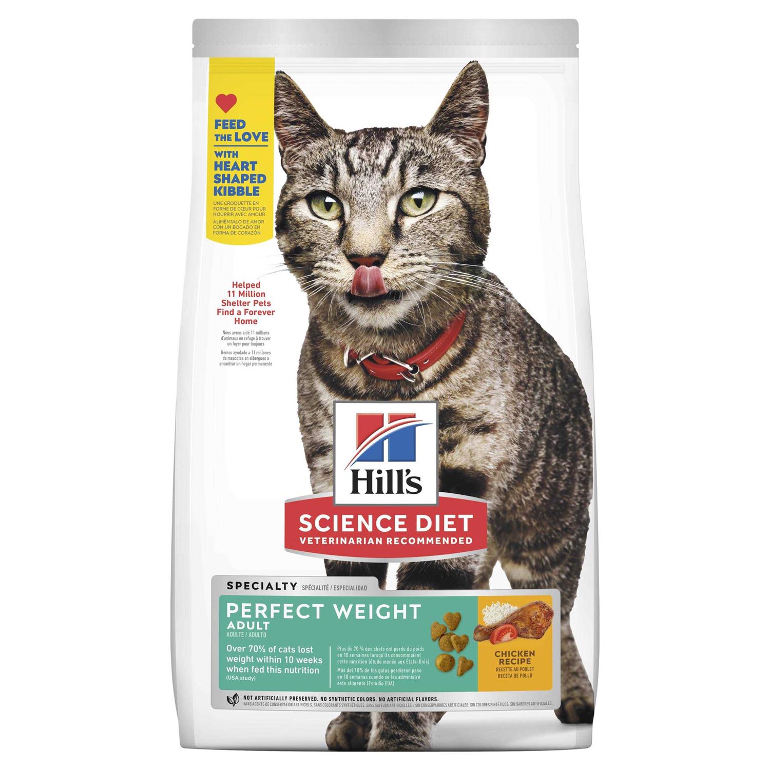 Science Diet Adult Perfect Weight Cat Food - Healthber