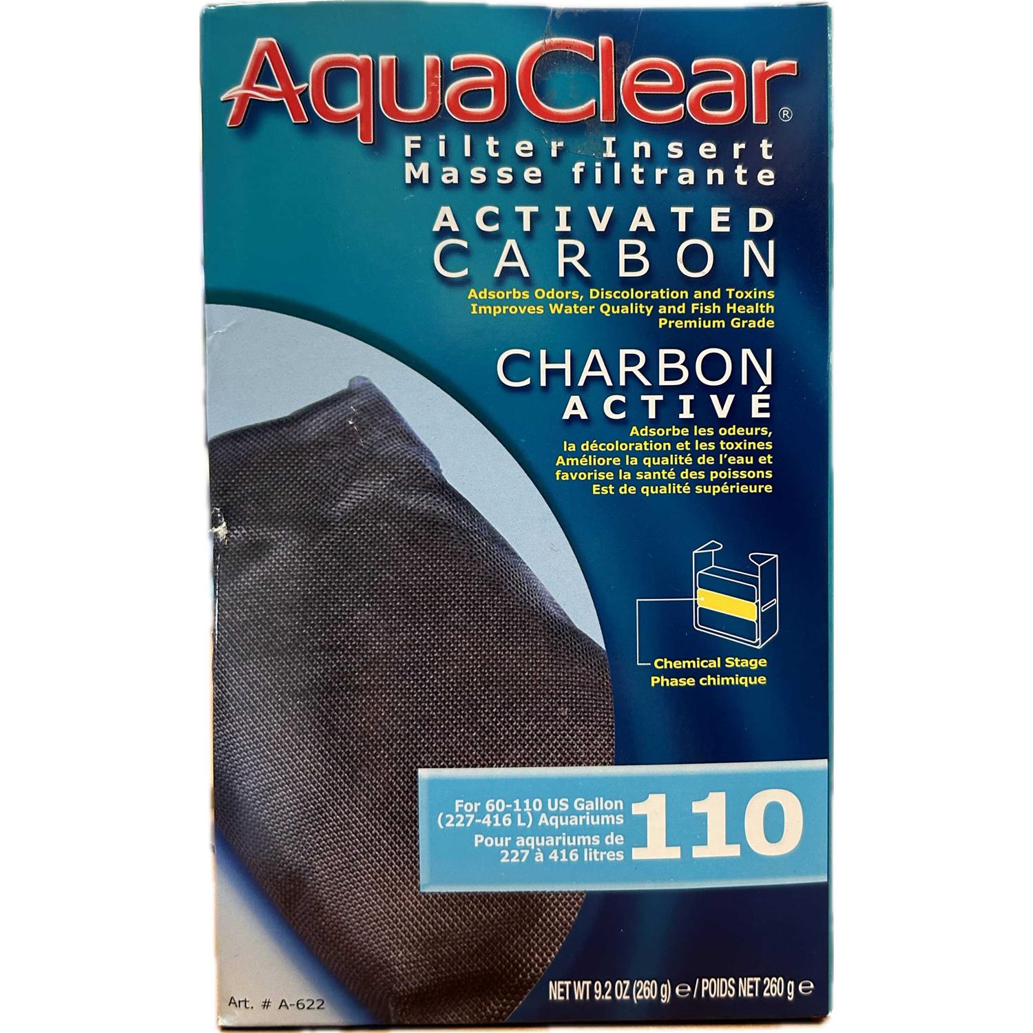 Aquaclear 20 Activated Carbon Filter Insert - Healthber