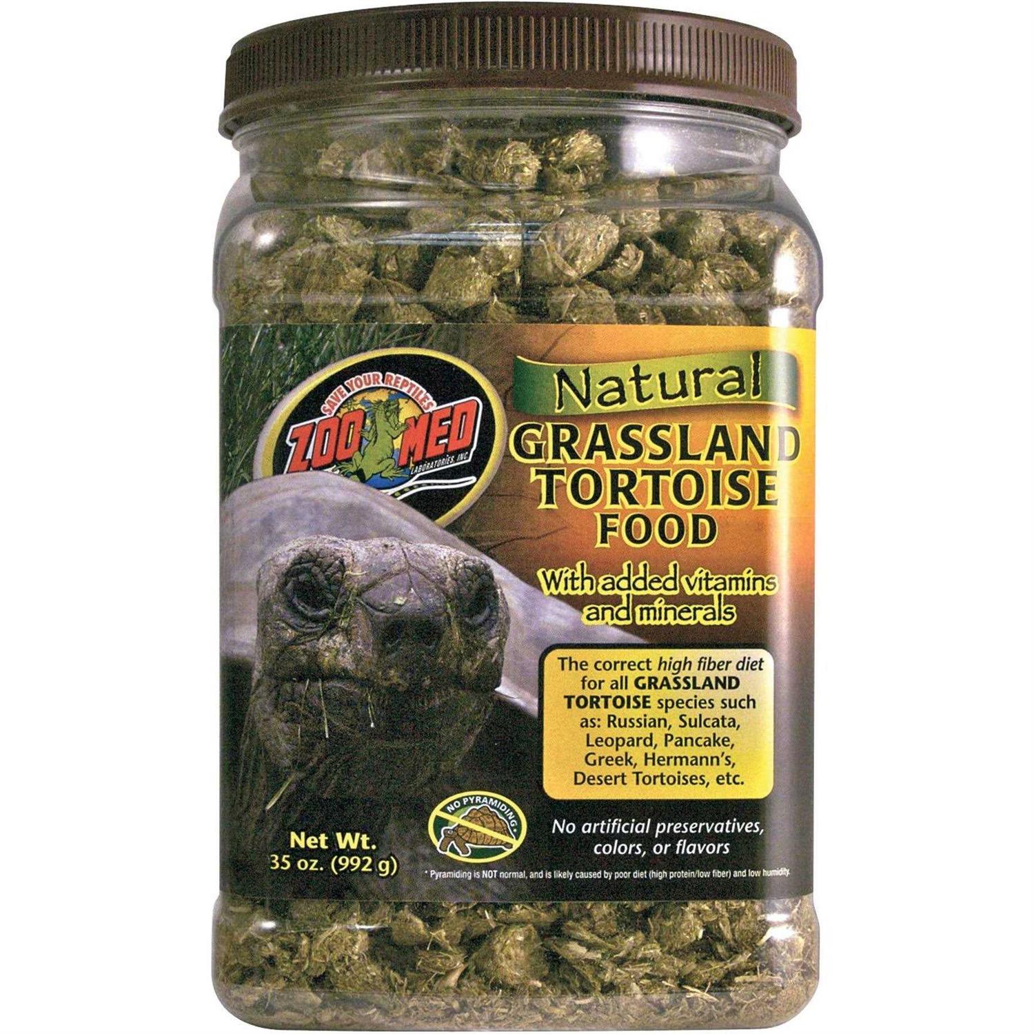 Zoo Med Natural Grassland Tortoise Food - Healthber