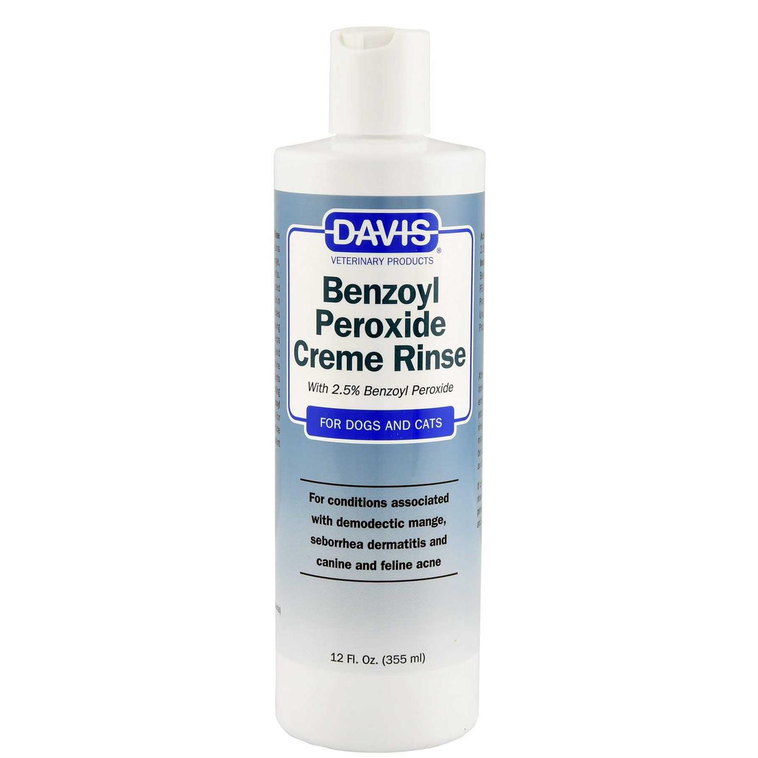 Davis Benzoyl Peroxide Creme Rinse - Healthber