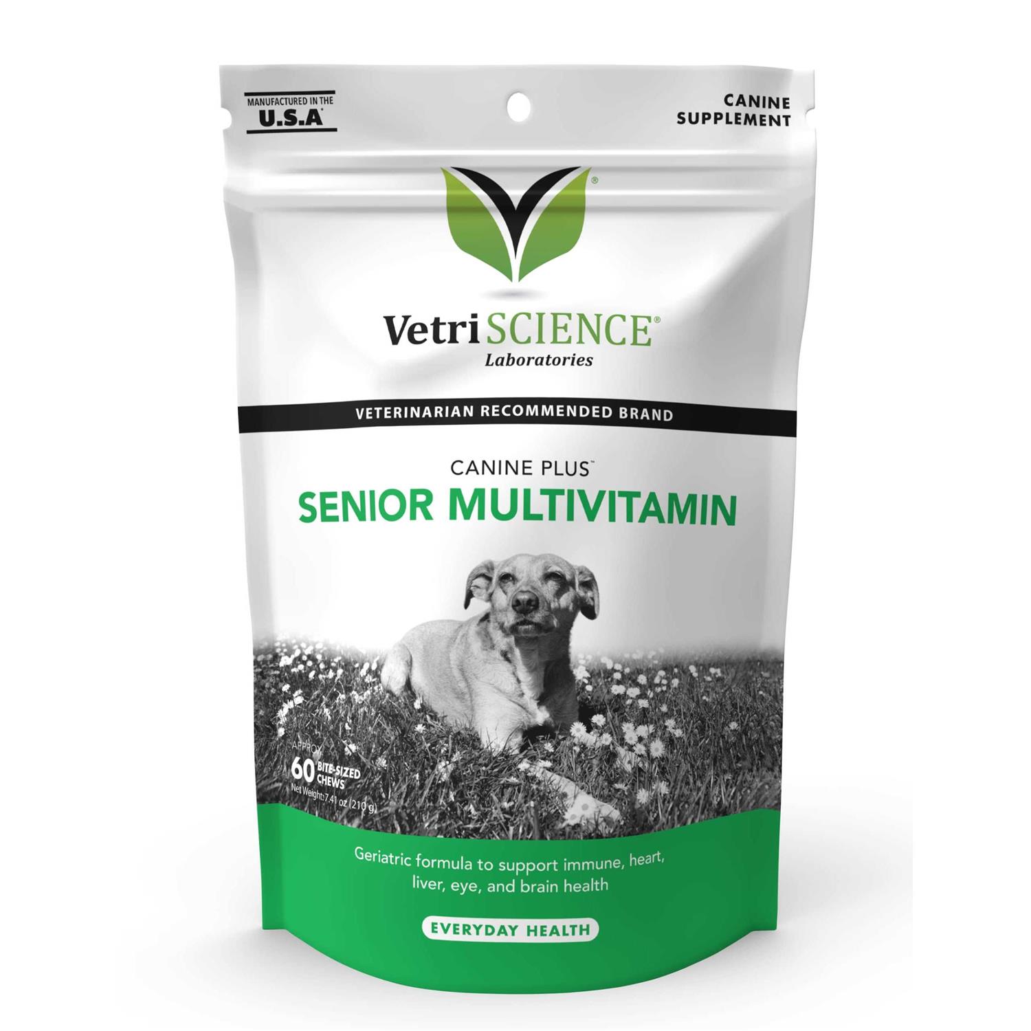 VetriScience Canine Plus Senior Multivitamin - Healthber
