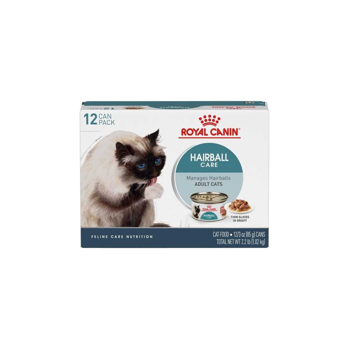Royal Canin Hairball Care Thin Slices in Gravy Cat Food - Healthber