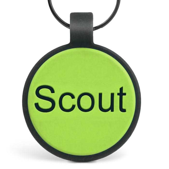 GoTags Personalized Silent Silicone Round Shape - Healthber