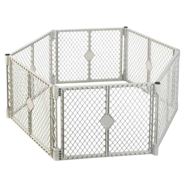North States 26 in H X 18.5 sq ft Indoor/Outdoor Pet Yard - Healthber