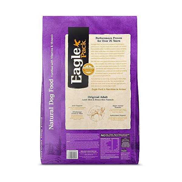 Eagle Pack Lamb Meal & Brown Rice Dry Dog Food - Healthber