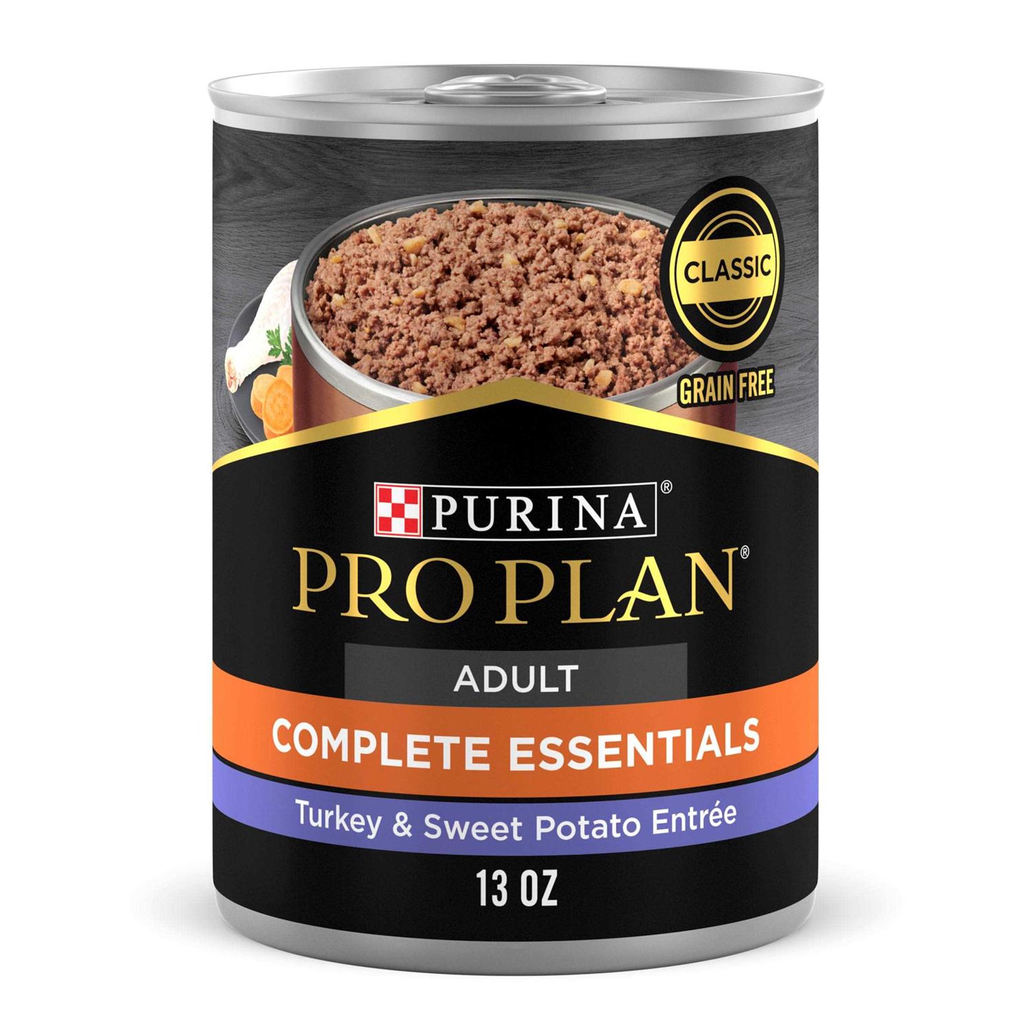 Purina Pro Plan Savor Adult Grain-Free Classic Turkey & Sweet Potato Entree Canned Dog Food - Healthber