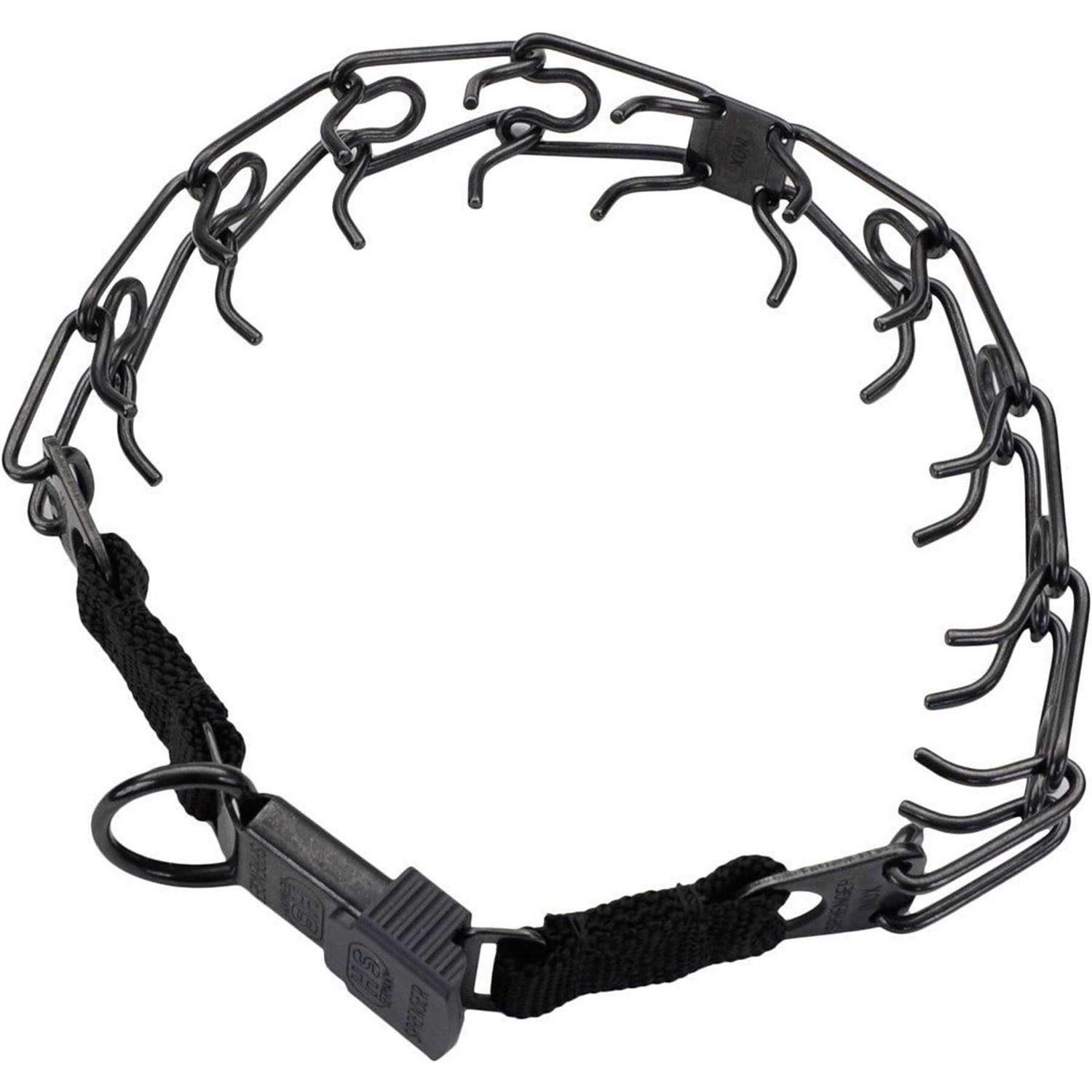 Herm. Sprenger Stainless Ultra-Plus Dog Prong Training Collar with ClicLock - Healthber