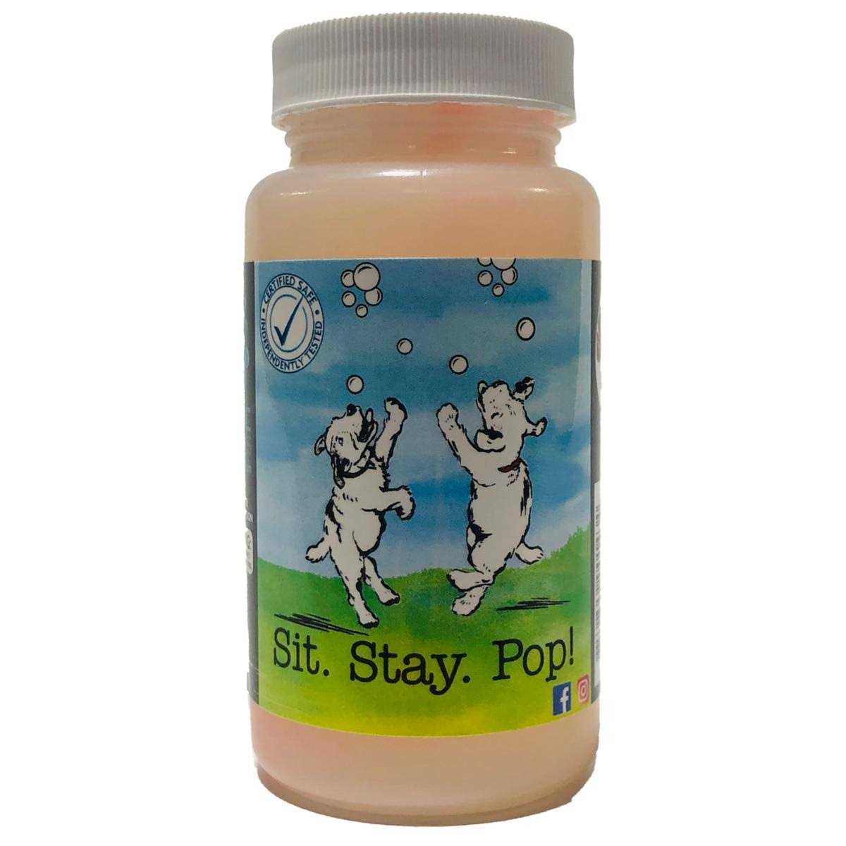 Puppy Love Bubbles Peanut Butter & Bacon Scented Bubbles 4oz. Bottle-2 Pack Combo for Dogs - Healthber