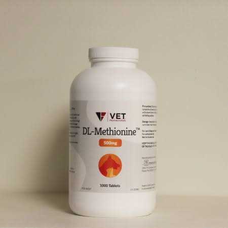 V.E.T. Pharmaceuticals DL-Methionine 500mg Tablet - Healthber