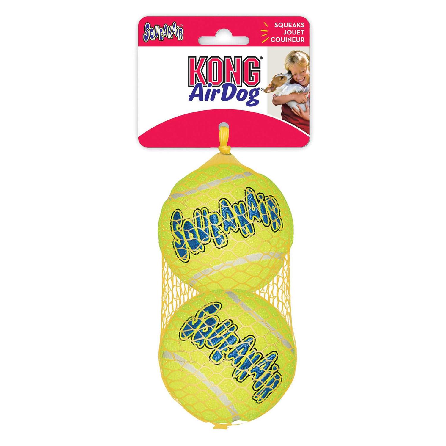 Kong Squeakair Tennis Balls - Healthber