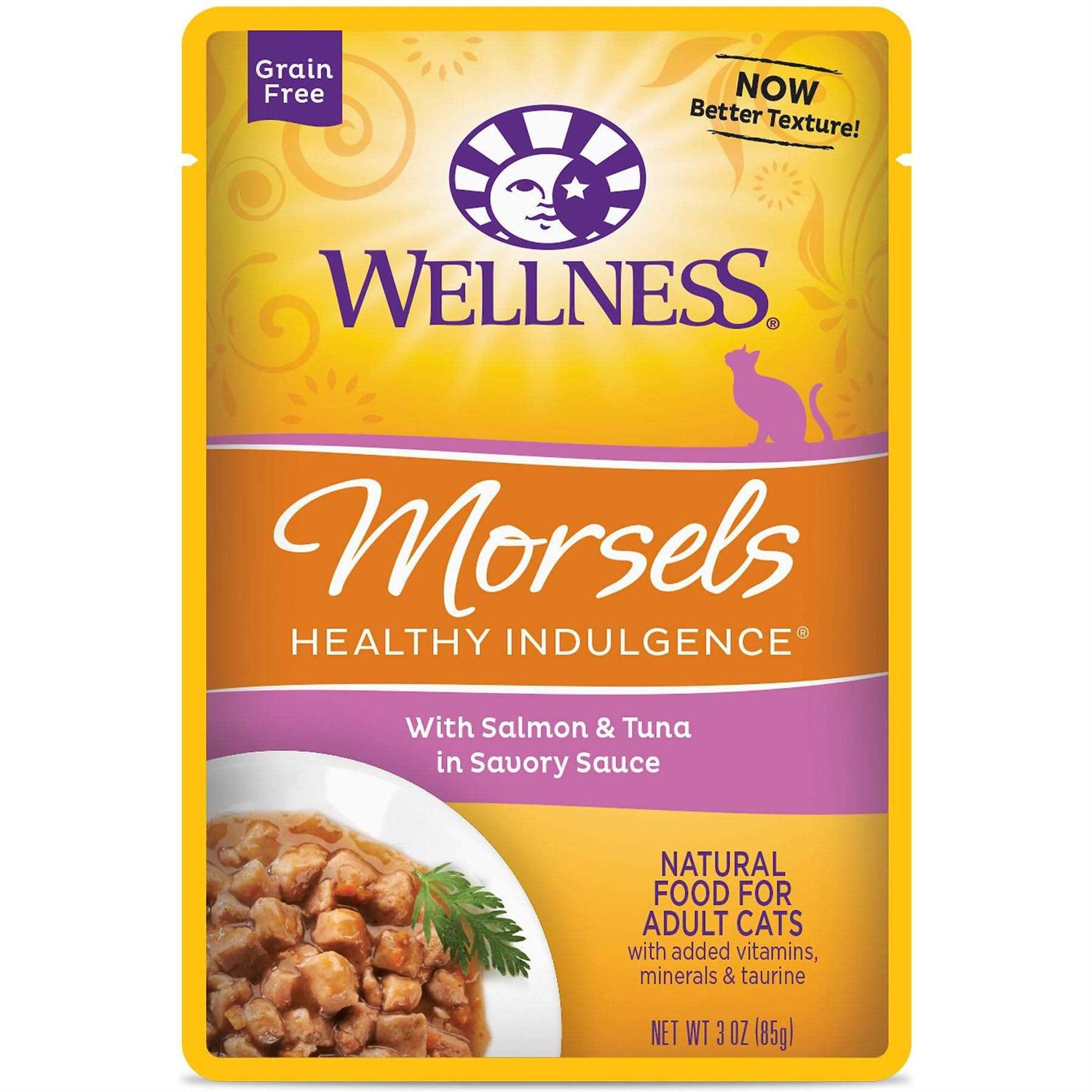 Wellness Healthy Indulgence Morsels Cat Food - Healthber
