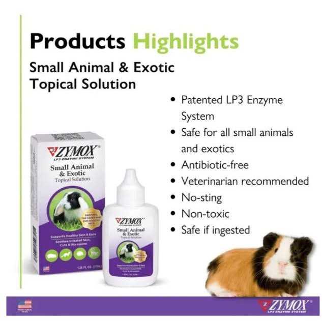 Zymox Small Animal & Exotic Topical Solution Spray - Healthber