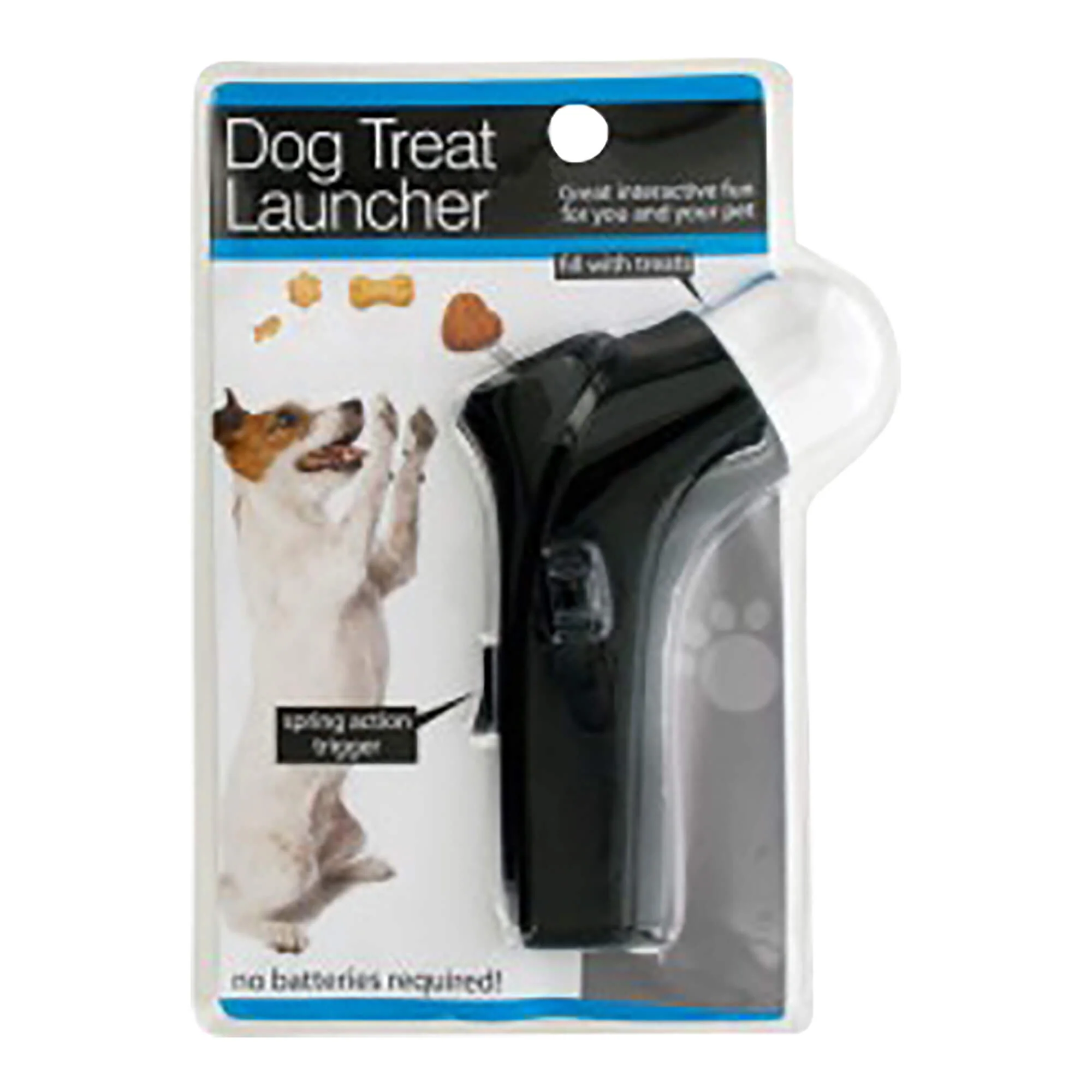 Dog Treat Launcher with Spring Action Trigger - Healthber