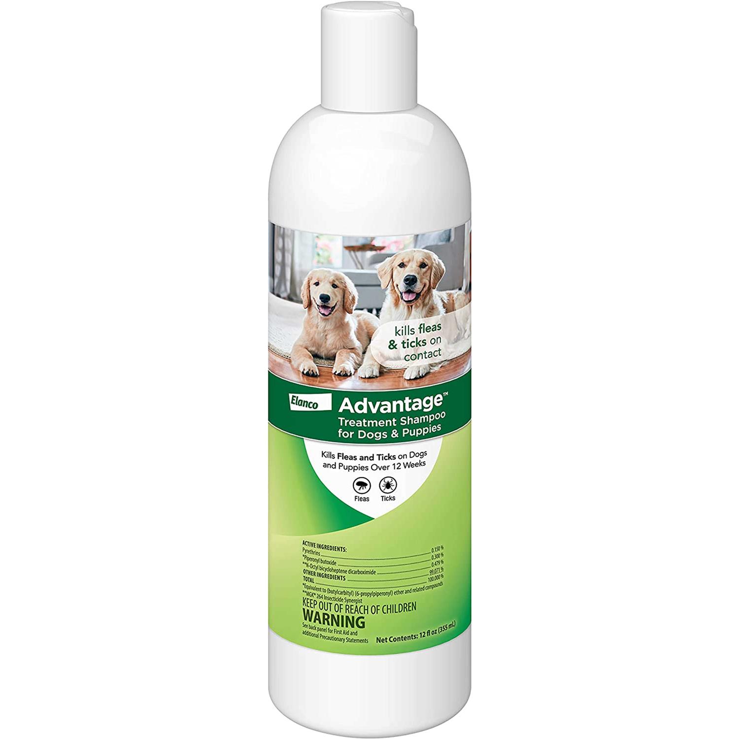 Advantage Flea & Tick Treatment Shampoo for Dogs & Puppies - Healthber