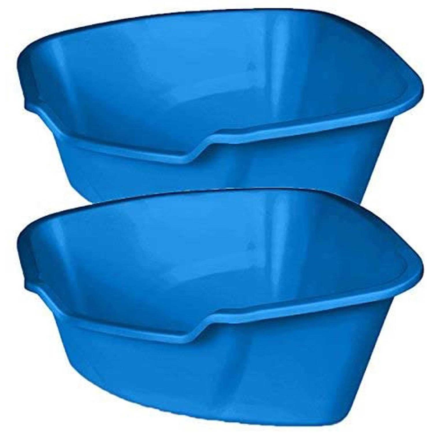 Van Ness Corner High Sides Cat Litter Pan - Healthber