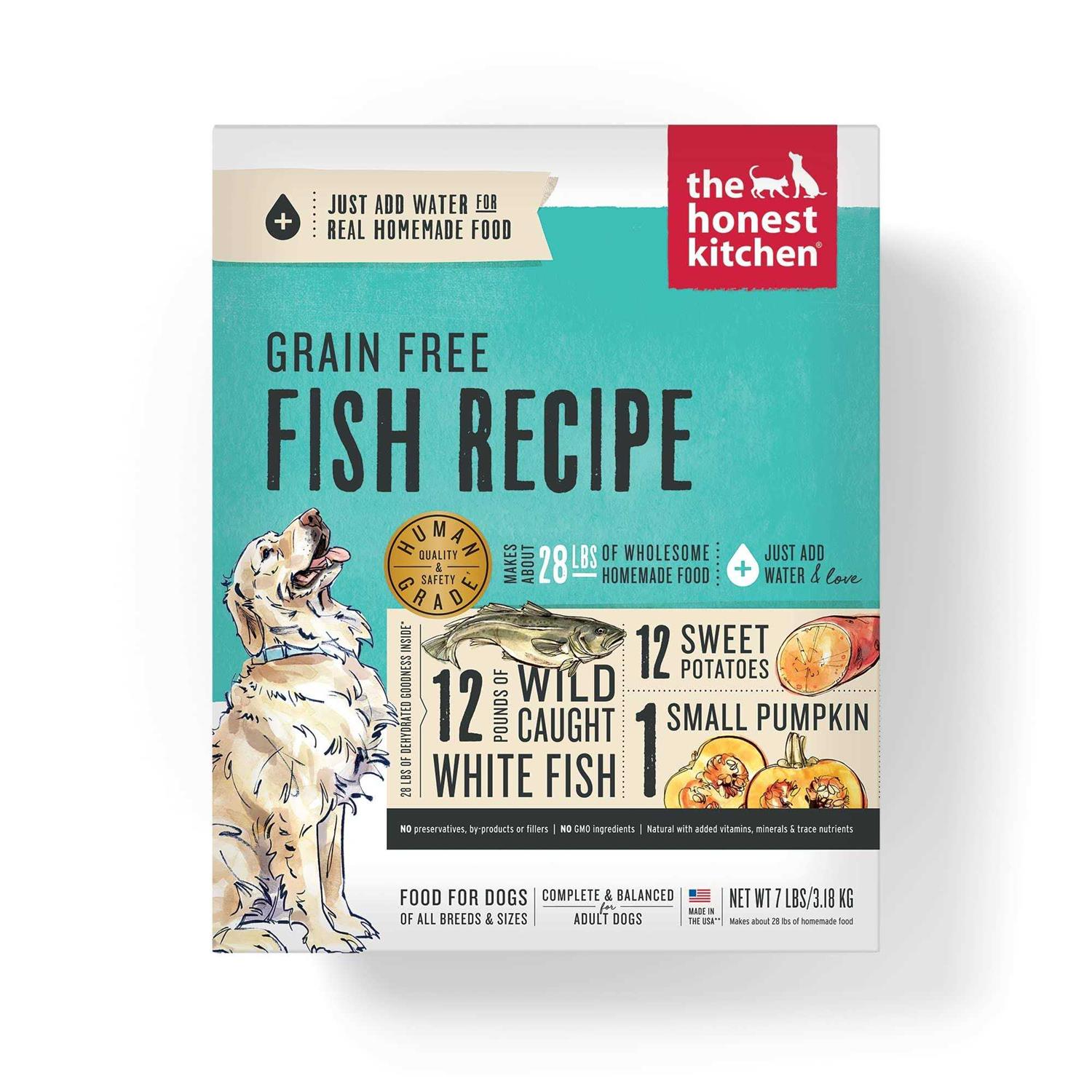 The Honest Kitchen Dehydrated Grain Free Fish Dog Food - Healthber