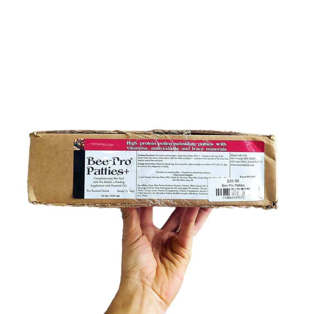 Mann Lake FD357 Bee Pro Patties with Pro Health - Healthber