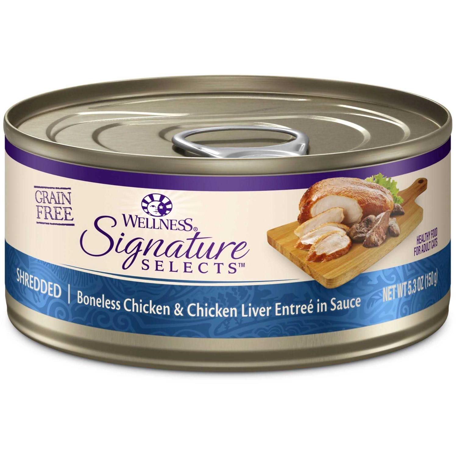 Wellness Core Signature Selects Grain Free Canned Cat Food - Healthber
