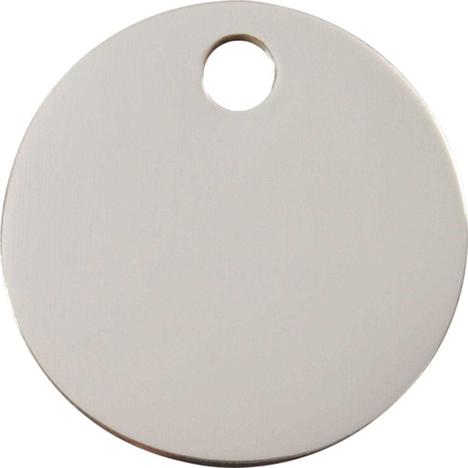 Red Dingo Circle Pet ID Dog Tag - Healthber