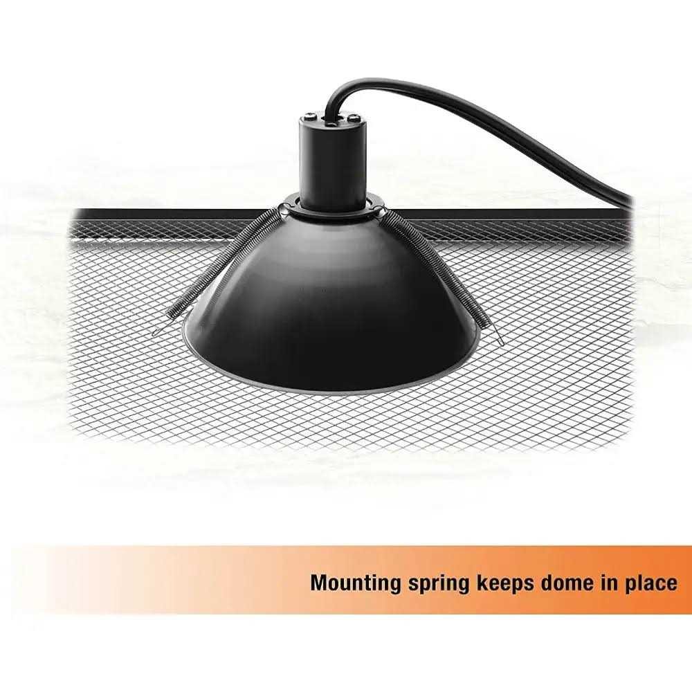 Zilla Dome Mini Halogen Fixture - Healthber