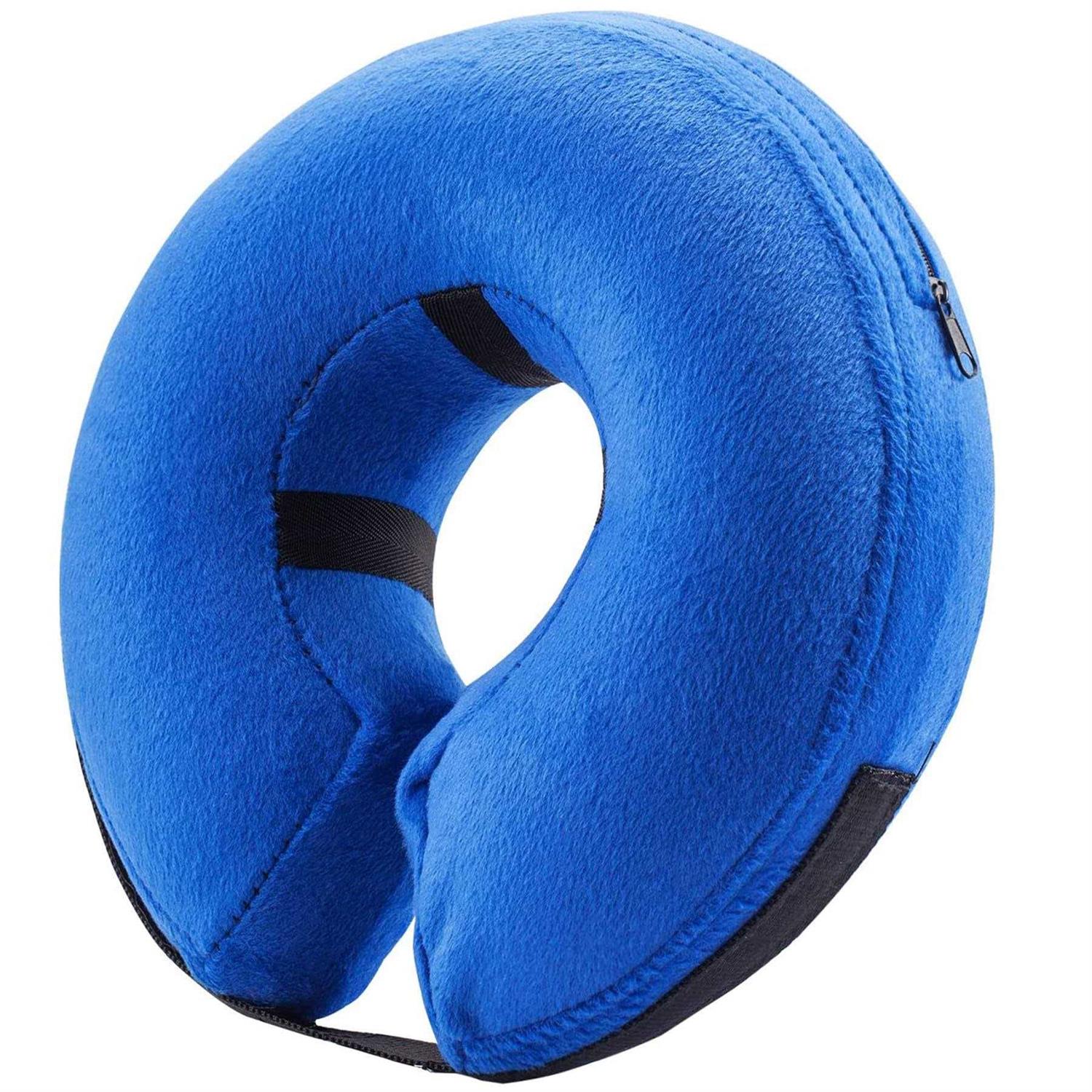 BENCMATE Protective Inflatable Collar for Dogs and Cats Soft Pet Recovery Collar Does Not Block Vision E-Collar - Healthber