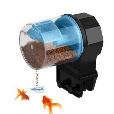 Aquarium Automatic Fish Feeder Vacation Timer Feeder for Fish Tank Electric Adjustable Auto Fish Food Dispenser - Healthber
