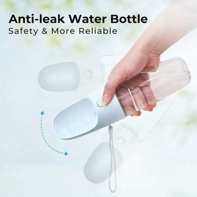 DOGNESS Travel Dog & Cat Water Bottle - Healthber
