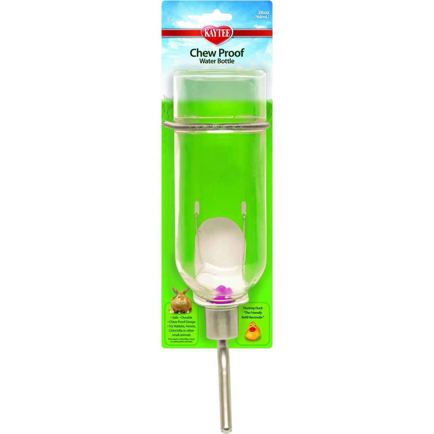 Kaytee Chew-Proof Water Bottle - Healthber