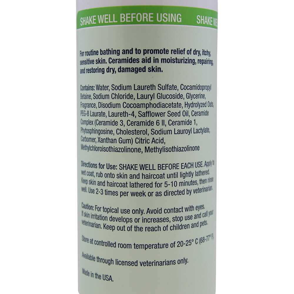 Dechra DermAllay Oatmeal Shampoo for Cats and Dogs - Healthber