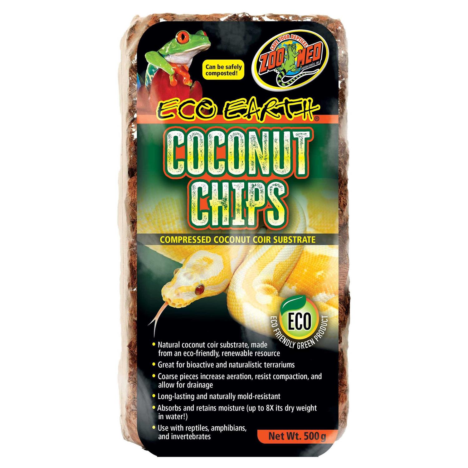 Zoo Med Eco Earth Coconut Chips - Healthber
