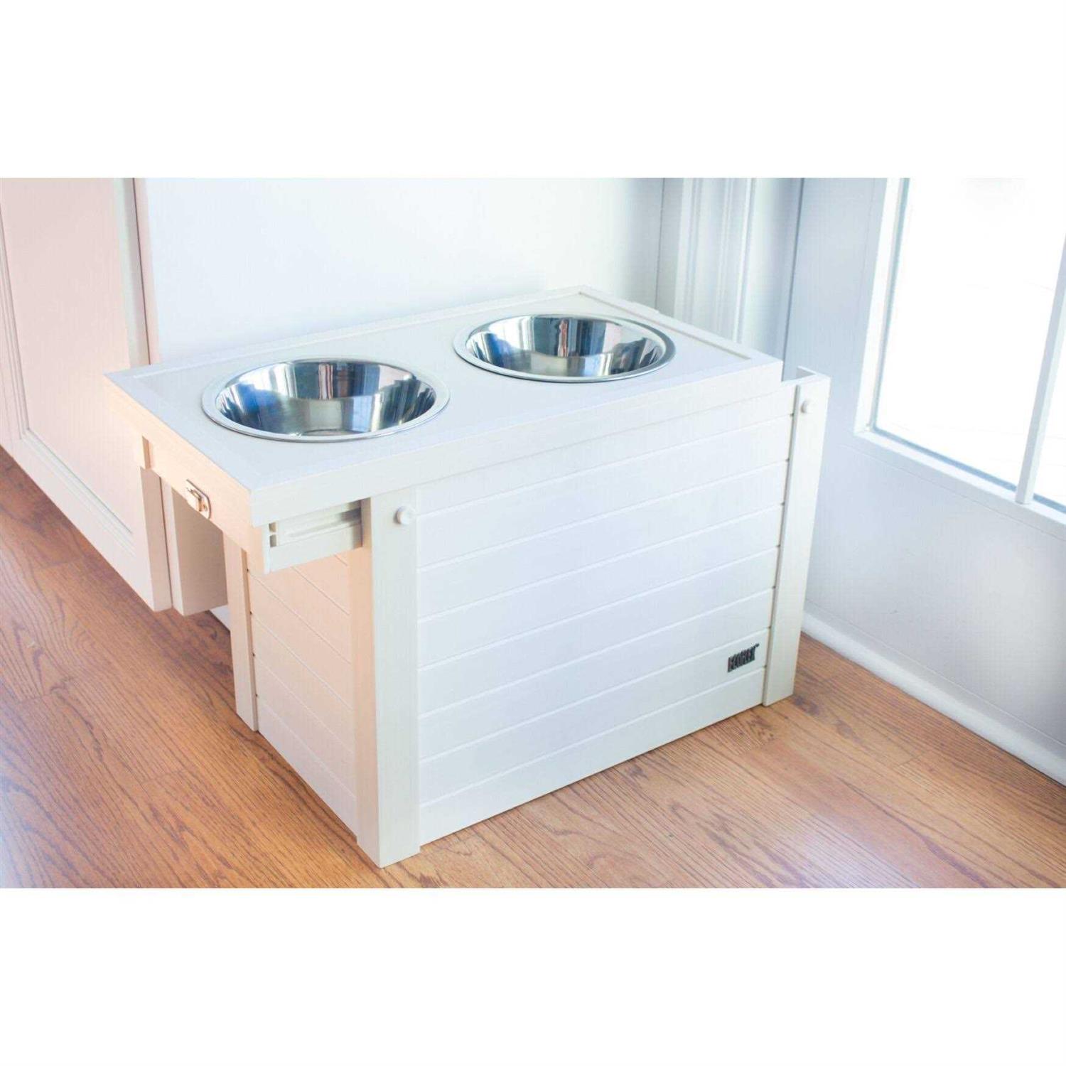 New Age Pet Ecoflex Piedmont Diner with Storage - Healthber