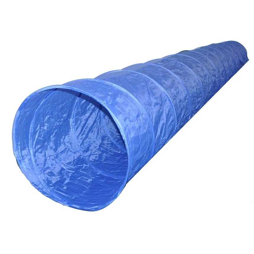 Cool Runners Dog Agility Training Tunnel with Carrying Case 17-Feet - Healthber