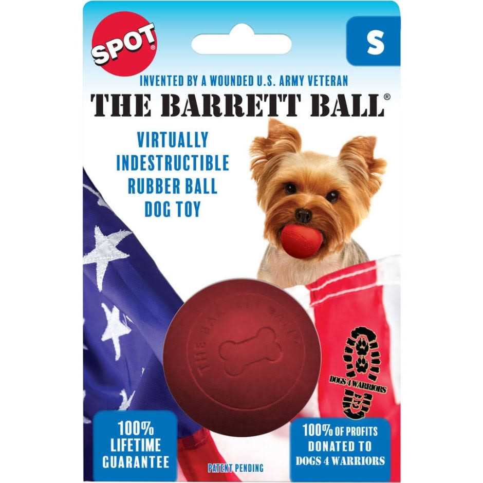 Spot Barrett Ball Dog Toy - Healthber