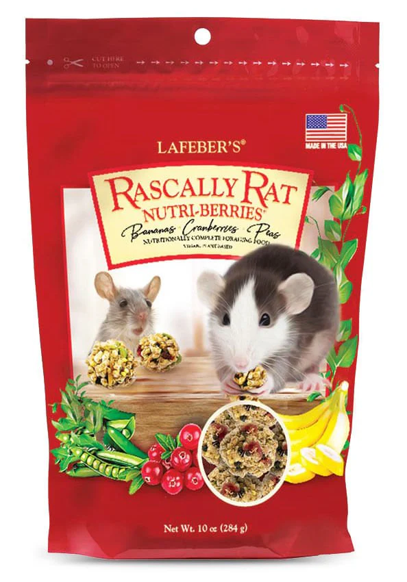 Lafeber Rascally Rat Nutri-Berries, 10 oz bag - Healthber