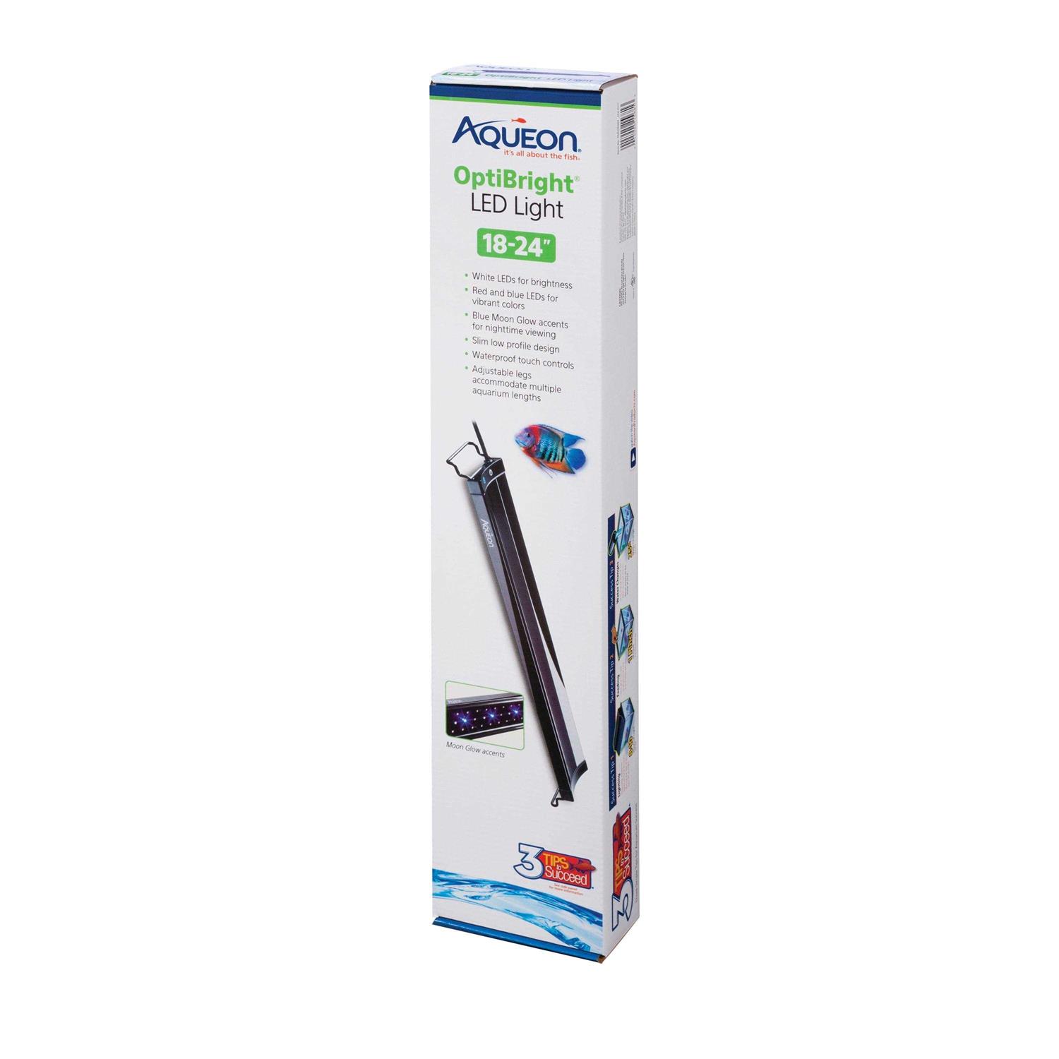 Aqueon OptiBright LED Aquarium Light Fixture - Healthber