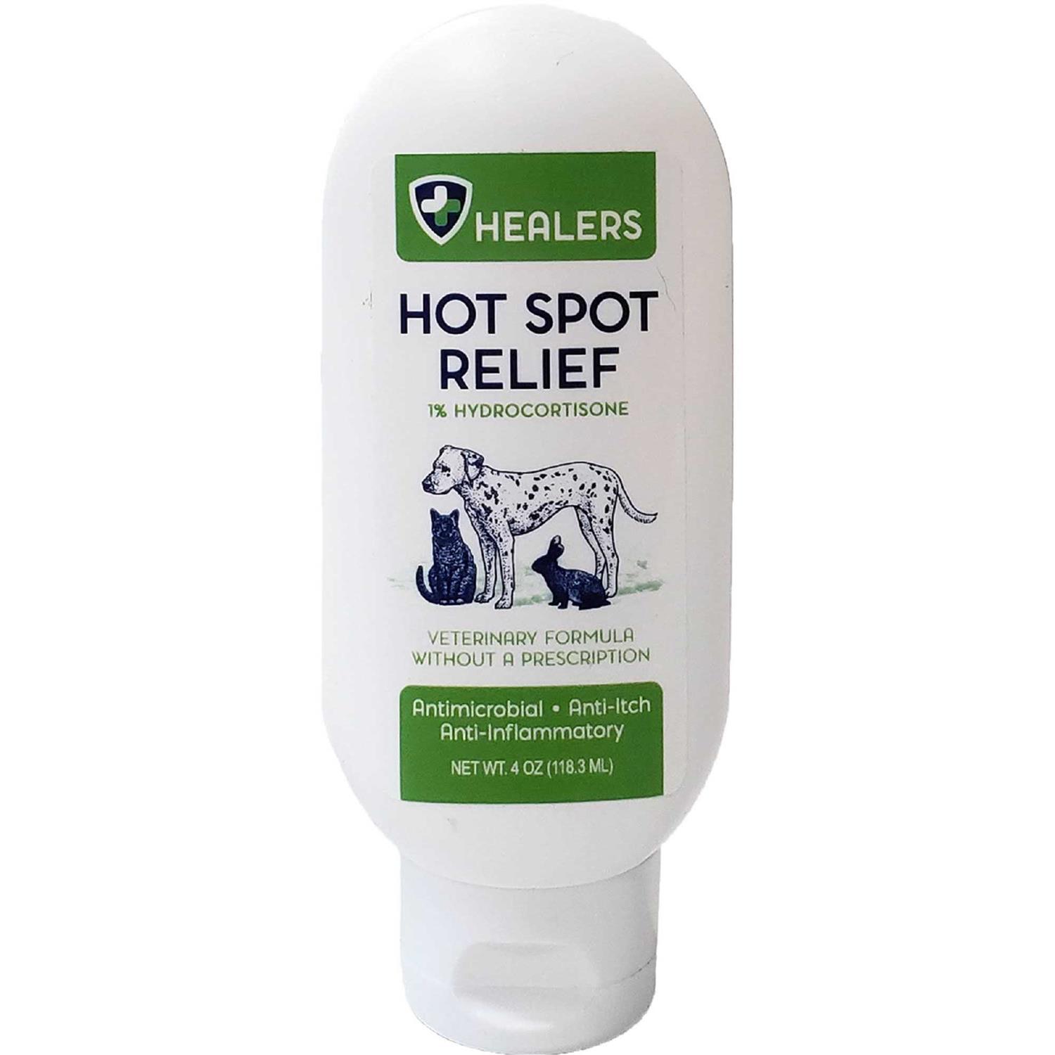Healers Anti-Itch Hot Spot Relief for Pets with Hydrocortisone - Healthber