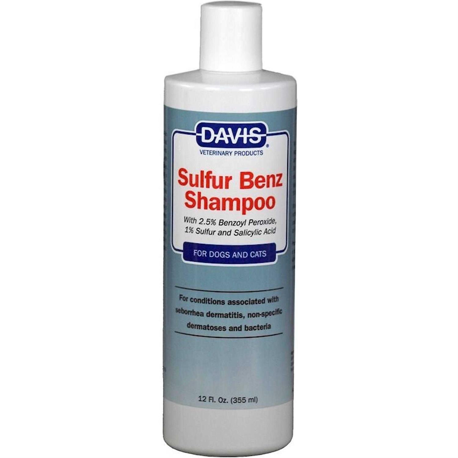 Davis Sulfur Benz Dog & Cat Shampoo - Healthber