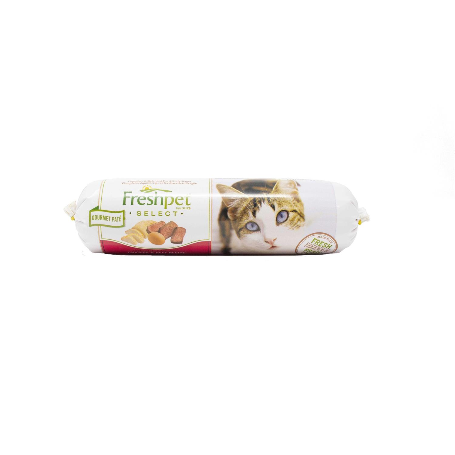 Freshpet Select Grain Free Chicken & Beef Recipe Gourmet Paté Cat Food - Healthber