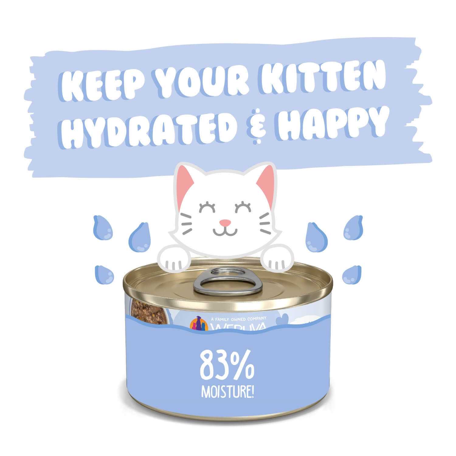 Weruva Kitten Chicken & Tuna Formula in Gravy Wet Cat Food - Healthber