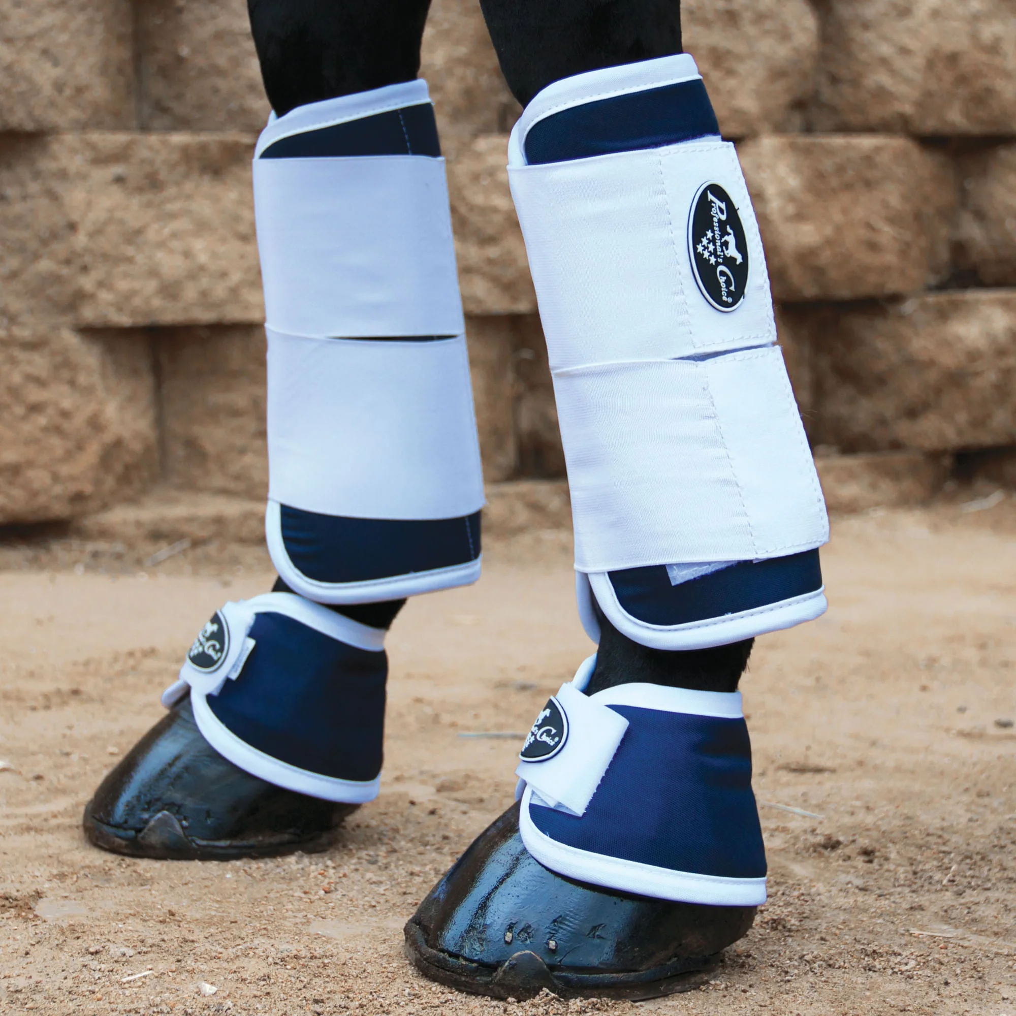 Professional's Choice Magnetic Horse Therapy Bell Boots - Universal (Pair) - Healthber