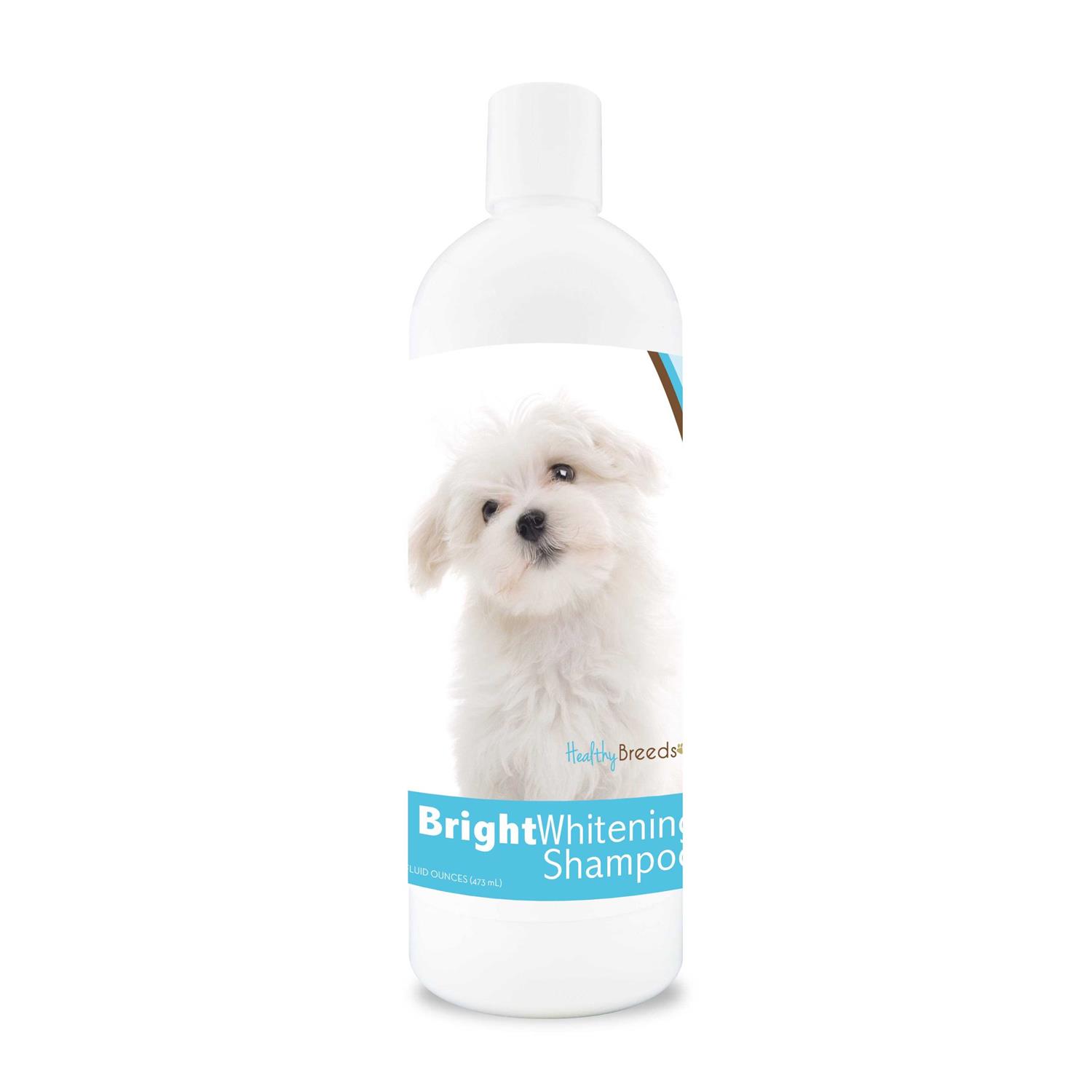 Healthy Breeds 12 oz Maltese Bright Whitening Shampoo - Healthber