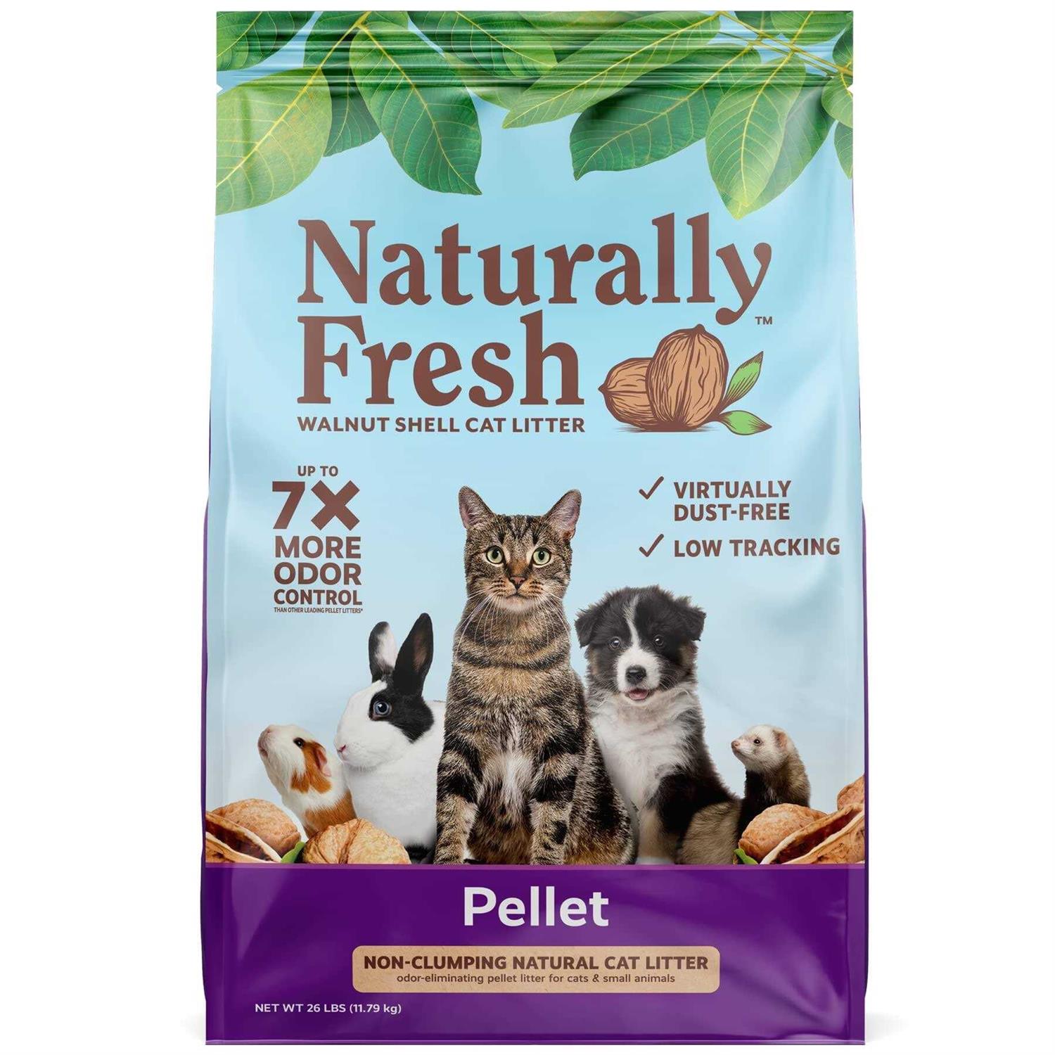 Naturally Fresh Non-Clumping Pellet Cat Litter - Healthber
