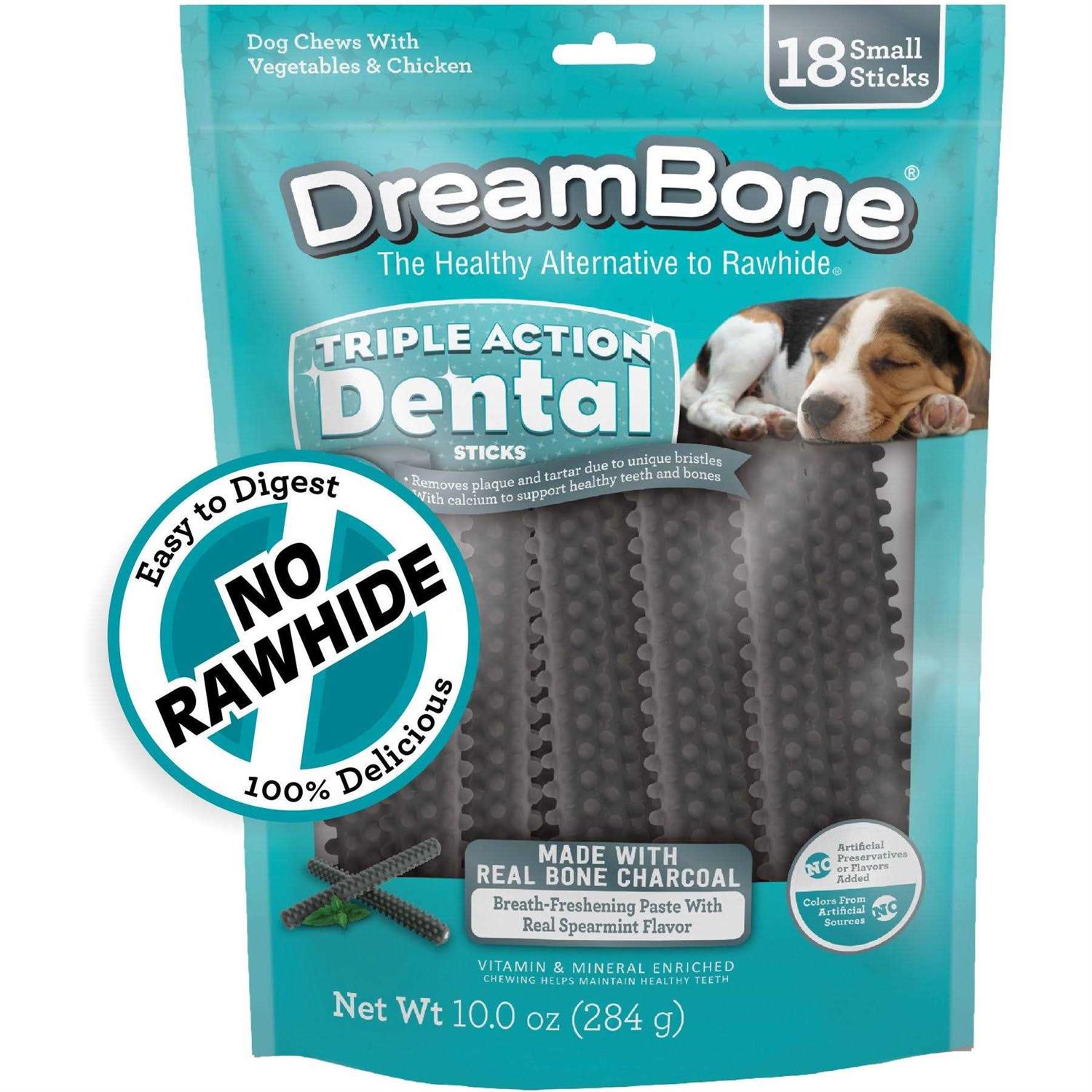 DreamBone Triple Action Dental Sticks - Healthber