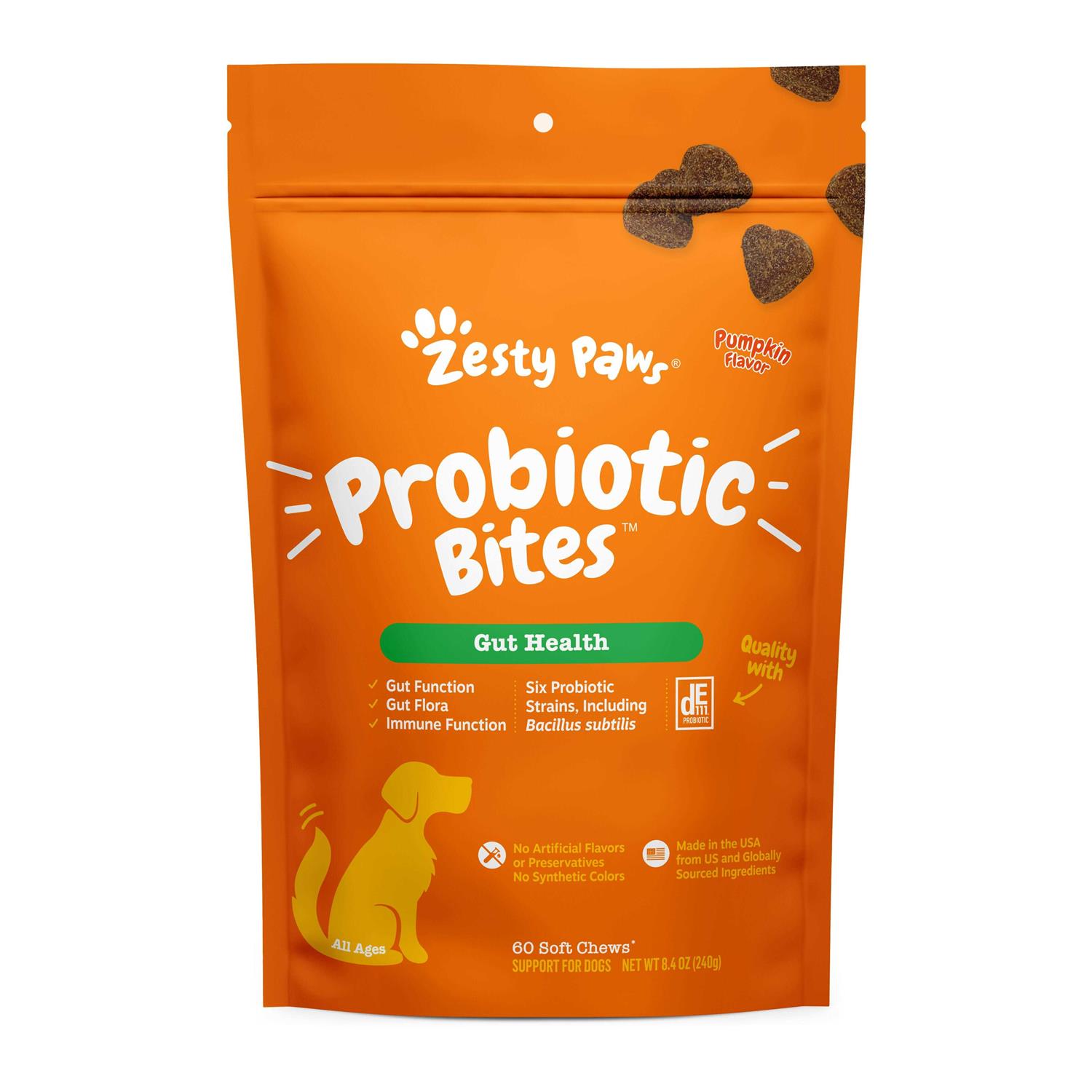 Zesty Paws Probiotic Bites - Healthber