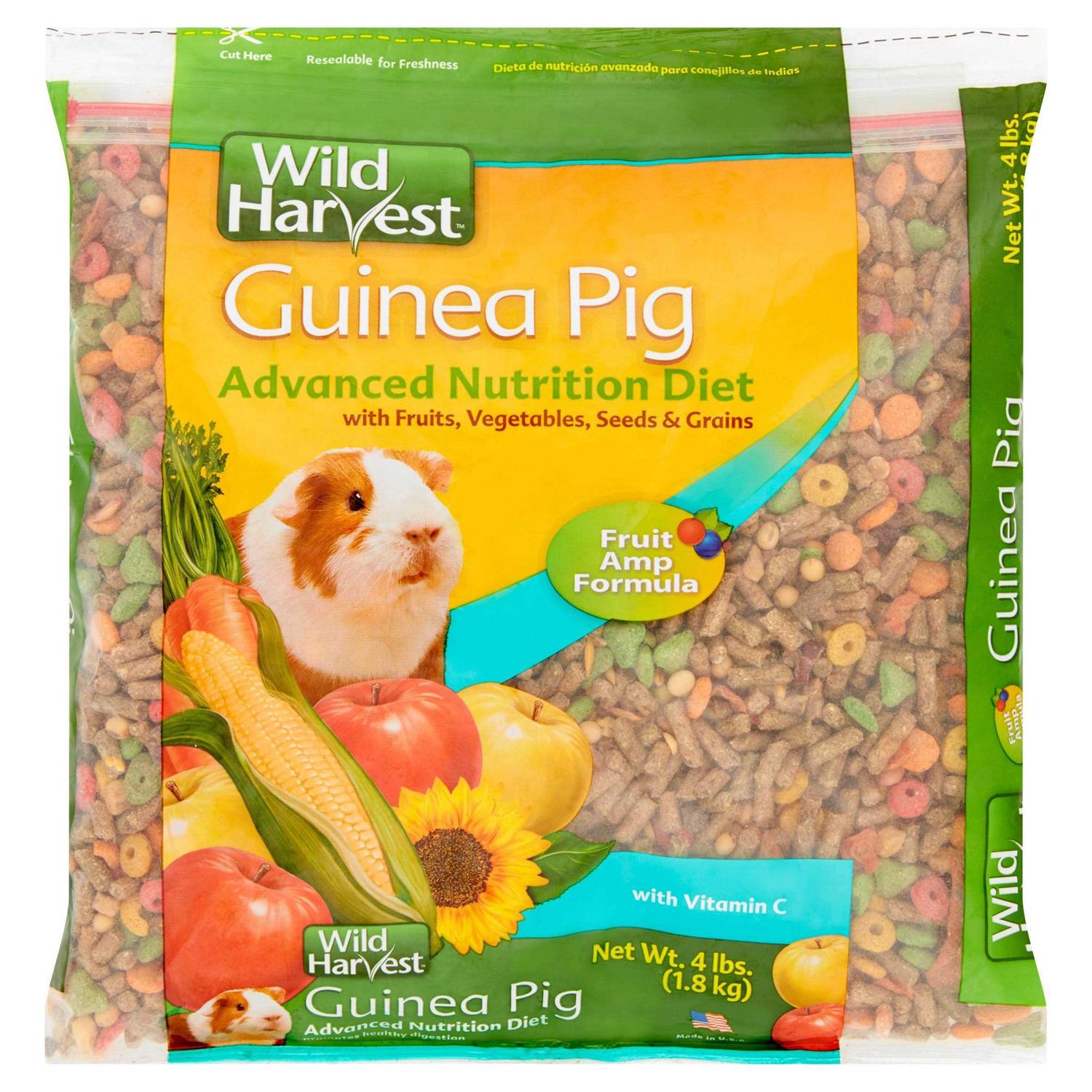 Wild Harvest Seeds & Fruits Guinea Pig Food - Healthber