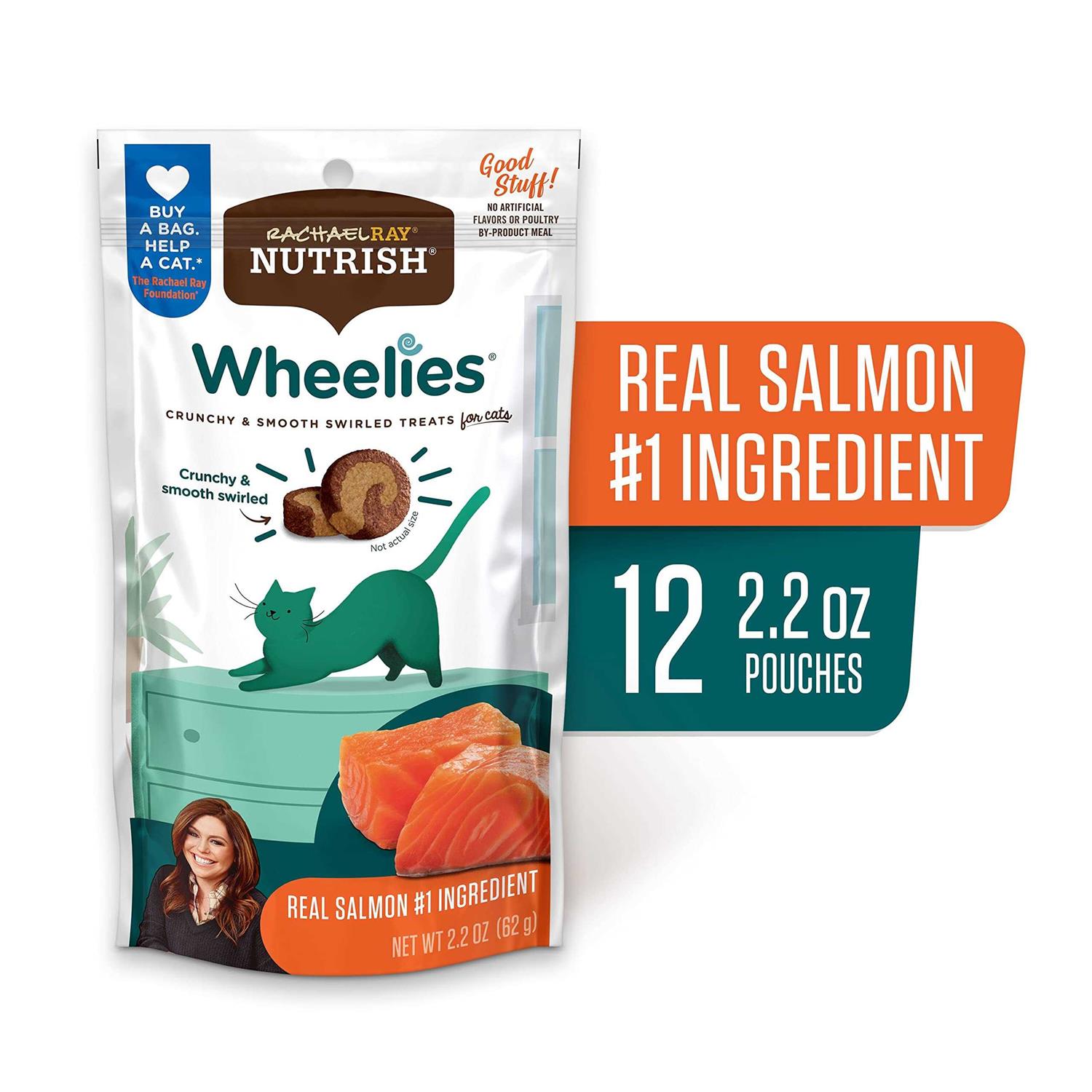 Rachael Ray Nutrish Wheelies Cat Treats - Healthber