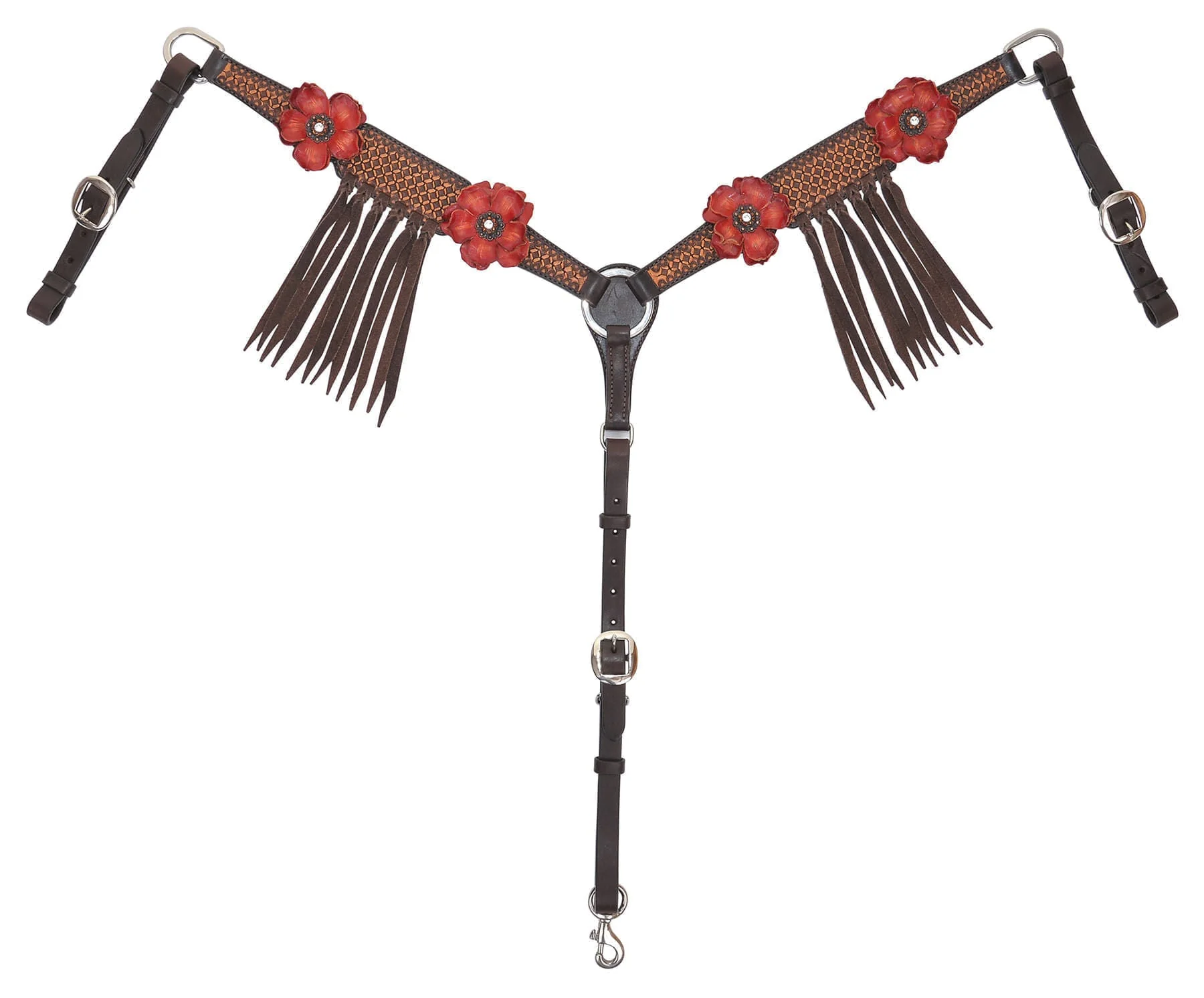 Reinsman Sarah Rose Vintage Breast Collar - Healthber